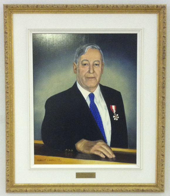 Portrait de Neil Michaud par Robert Landry