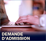 Demande d'admission