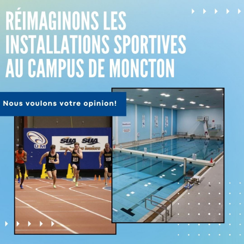 Réimaginons les installations sportives au campus de Moncton!