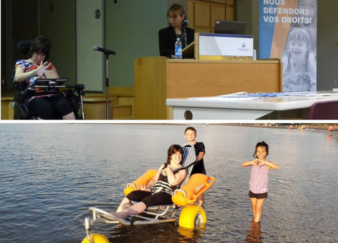 Une présentation sur l’accessibilité des loisirs dans le cadre du Cours d’été international relatif aux droits de l’enfant