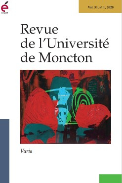 Lancement d’un nouveau numéro de la Revue de l’Université de Moncton