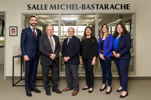 Inauguration de la salle Michel-Bastarache 