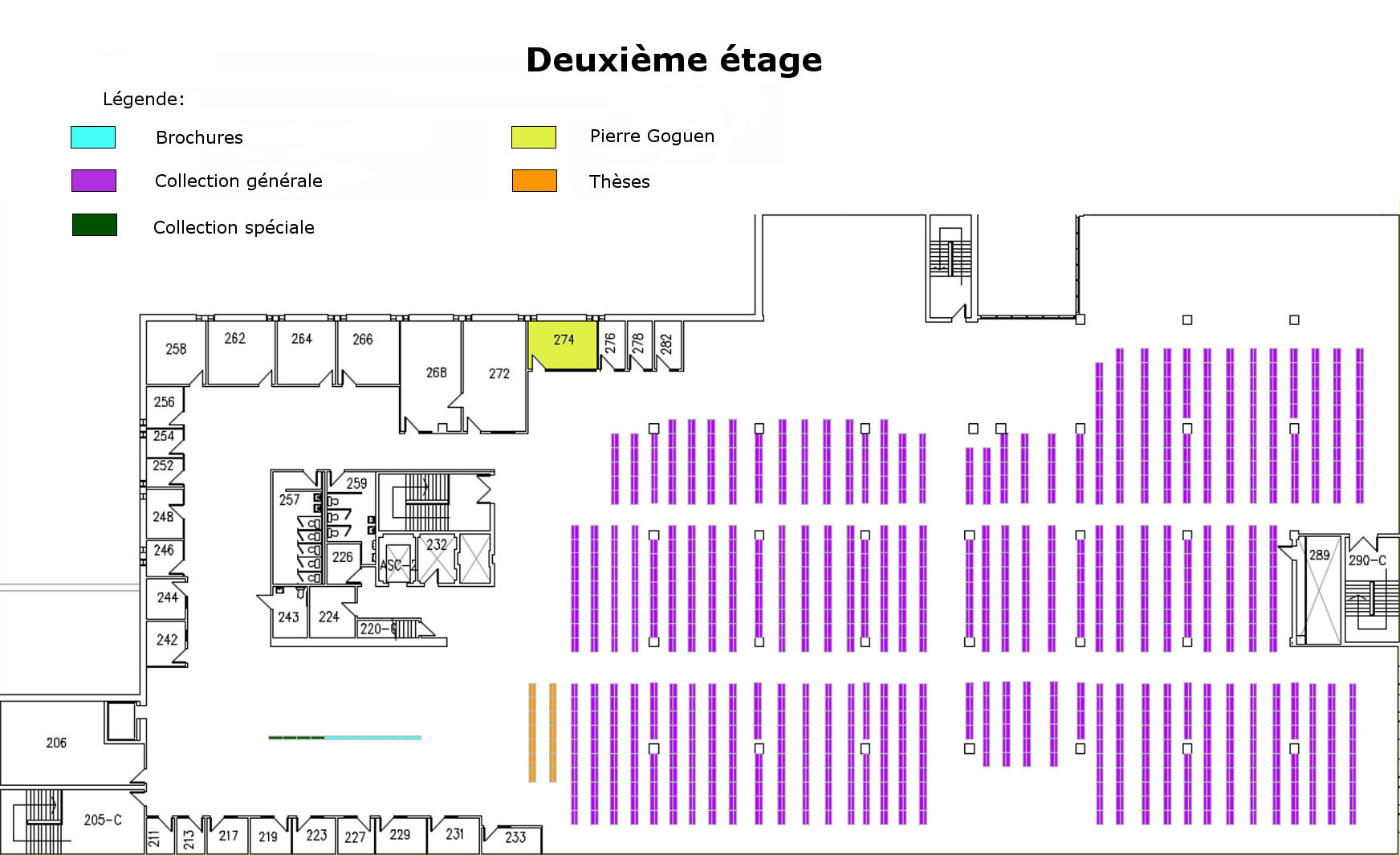 Plans Bibliothèque Champlain