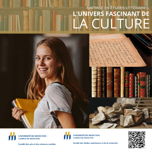 Canada, Nouveau-Brunswick, Moncton, université, umoncton, doctorat, maitrise, baccalauréat, littérature, linguistique, poésie, roman, romans, création, langue, francais, chiac, recherche, savoir, études, étude, thèse, diplome, cours, formation, enseignement, supérieur, professeurs, étudiants, 