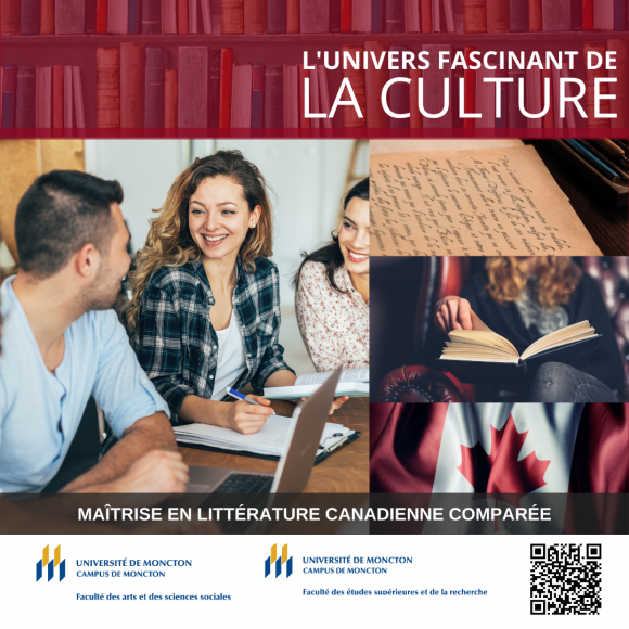 Canada, Nouveau-Brunswick, Moncton, université, umoncton, doctorat, maitrise, baccalauréat, littérature, linguistique, poésie, roman, romans, création, langue, francais, chiac, recherche, savoir, études, étude, thèse, diplome, cours, formation, enseignement, supérieur, professeurs, étudiants, 