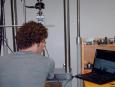 Essai destructif dans le laboratoire de résistance des matériaux
